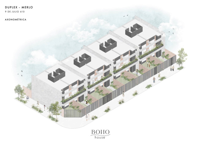 9 de Julio y Almirante Brown, Merlo, Merlo, 2 Habitaciones Habitaciones, ,2 BathroomsBathrooms,Duplex,En Venta,Boho House,9 de Julio y Almirante Brown,1319